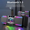 thumbnail image 3 of Bocina Bluetooth 5.0, Bocina Inalambrica, Bocina de Estilo Mecánico Mecha, Bocinas Bluetooth con Modo TWS, 3 of 8