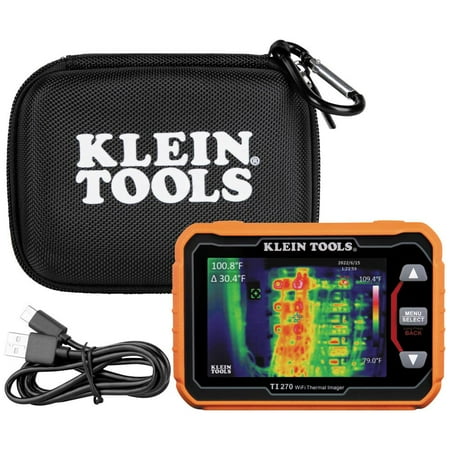 Klein Tools TI270 Rechargeable 10000 Pixels Thermal Imaging Camera with Wi-Fi