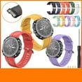 thumbnail image 2 of Replacement Watch Band Thickened Silicone Strap Bracelet Wristband Compatible ForWatch Gt Cyber, 2 of 9