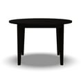 thumbnail image 6 of Homestyles Brentwood Round Mid-Century Wood Dining Table in Black, 6 of 7