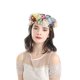 thumbnail image 5 of KAKOWELY Diadema de flores, corona floral para el cabello, guirnalda para la cabeza de novia para boda, tocado de flores, 5 of 5