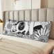 thumbnail image 2 of Fotbe Floral Sugar Skull Portrait Funda para Almohada Corporal con Diseño, Funda de Microfibra Ultrasuave de 20x54 Pulgadas, Ropa de Cama Elegante, 2 of 7