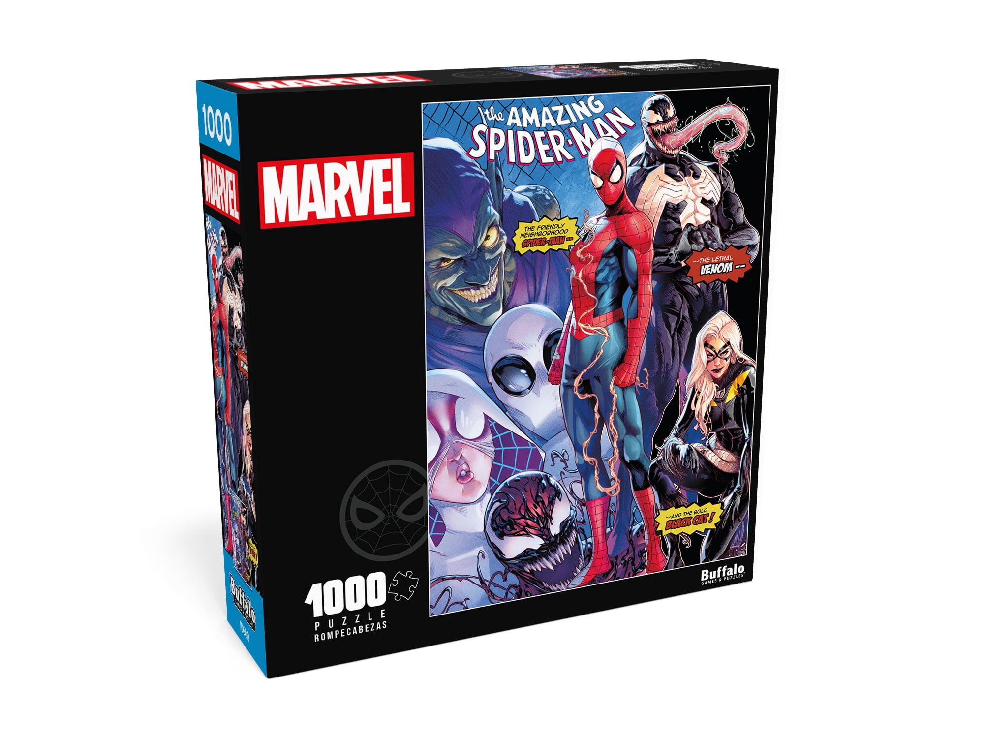 Buffalo Games – Puzzle Marvel 1000 Pezzi – The Amazing Spider-Man #33 – Dimensioni 67,9x50,2 Cm