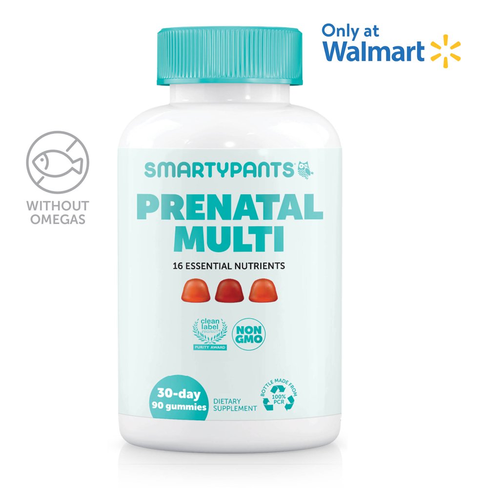 SmartyPants Prenatal Multi Vitamain, 90ct ONLY AT WALMART