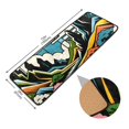 thumbnail image 3 of Vibrant Woodblock Landscapes Hallway Runner Rug 2'X6' Non-Slip Washable Carpet Runner Kitchen Entryway Laundry Bedroom, 3 of 7