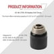 thumbnail image 3 of 42-66-2704-20 Keyless Drill Chuck for Milwaukee/42-66-2706 42-66-1006 42-66-2707 2804-20,1/16 Inch-1, 3 of 5