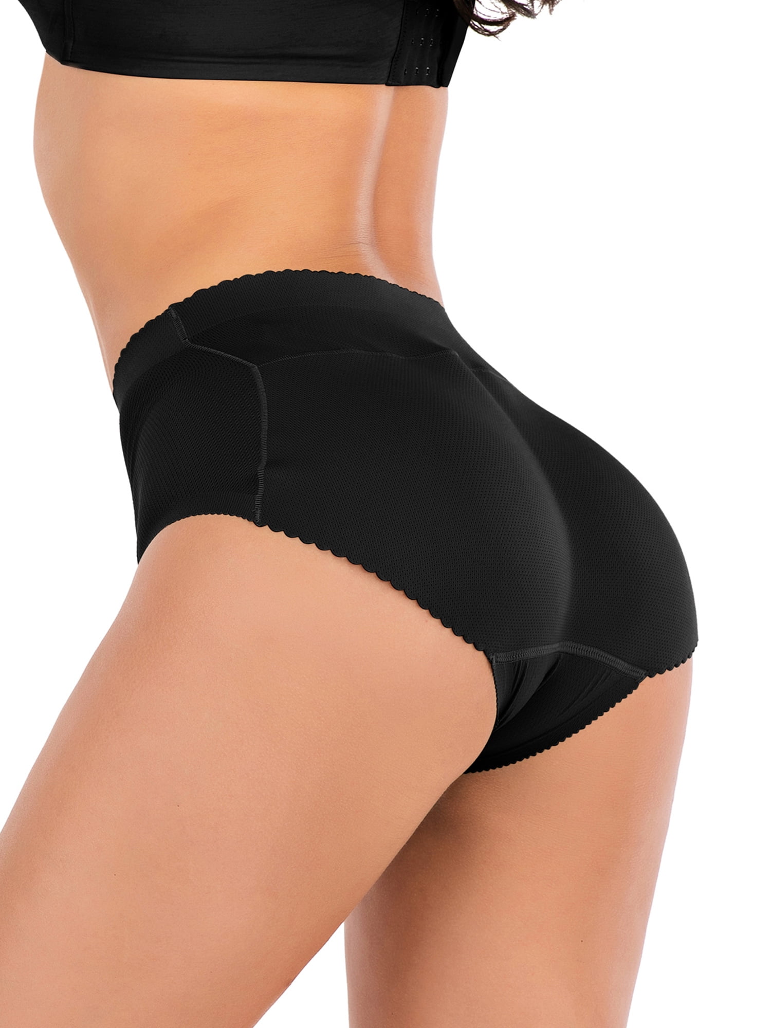FANNYC Women Hip Enhancer Butt Lifter Panties Shapewear Seamless Shaping  Knickers Boyshorts With Removable Butt Pad Firm Control Body Shaper Panty  Underwear Briefs 