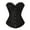 Black, variant on Corset Steampunk Vampire Women Steel Boned Bustier Black XL