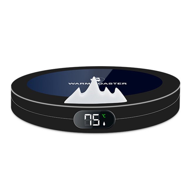 1pcs Thermostat Intelligent Coaster USB Auto Chauffage Coaster Base Isolation Tactile Cadeau Isolé Coasters
