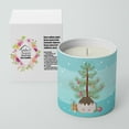thumbnail image 2 of Carolines Treasures CK4452CDL 3.75 x 3.25 in. Unisex Dzungarian Hamster Merry Christmas 10 oz Decorative Soy Candle, 2 of 5