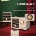 thumbnail image 2 of Retro Wireless Bluetooth Speaker - Portable Vintage Rechargeable Mini Speaker with Powerful Sound, USB/TF, 2 of 5