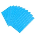 thumbnail image 1 of Unique Bargains Photo Corner Sticker PVC Self Adhesive Picture Mounting Label Blue 20 Sheets/2040 Pcs, 1 of 5