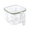thumbnail image 2 of TIMIFIS A Shakers Kitchen Seasoning Box- Four Compartment Integrated Household Seasoning Tank Set-Quantitative Control Tank-Multi Compartment Seasoning Storage Box Kitchen Appliances, 2 of 7