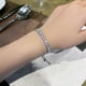 thumbnail image 5 of Pulsera llena de diamantes de imitación de acero inoxidable para mujer, pulseras ajustables de circón de lujo brillantes de nuevo diseñador, regalo de joyería 2022, 5 of 5