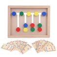 thumbnail image 4 of Montessori Learning Toys Slide Puzzle, Juego De Lógica De Acertijos A Juego Para Niños Mayores De 3 Años, 4 of 7