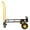 Black+Yellow-38", variant on Hi-GARDEN,1-YEAR-WARRANTY,58.5"x19.5"x7.08",330 LBS,Hand Truck Dual Purpose 2 Wheel Dolly Cart and 4 Wheel Push Cart with Swivel Wheels Heavy Duty Platform Cart for Moving/Warehouse/Garden/Grocery