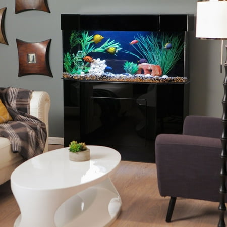 Acrylic Flat-Back Hexagon Aquarium Stand