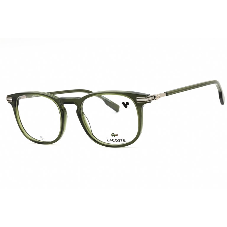 Lacoste L2954 275 Men's Transparent Khaki Full Rim Eyeglasses