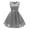 CL2, variant on Bintarealwax Women Floral Lace Bridesmaid Party Dress Short Prom Dress V Neck Bow-knot Sleeveless Dresses