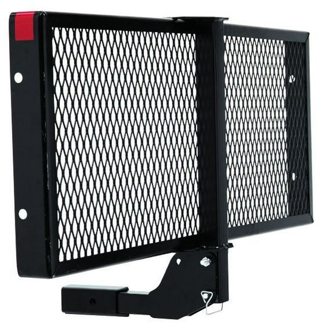 Pro Series Hitch Trailer Hitch Cargo Carrier 6502 Mounts In 2 Inch Receiver; 500 Pound Weight Capacity; 48 X 20 Inch; Mesh Rack; Folding