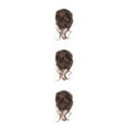 thumbnail image 1 of VONKY Messy Curly Hair Buns Safe And Reliable Fit For Any Face Shape Fit For Any Face Shape And Any Skin light brown 3Set, 1 of 6