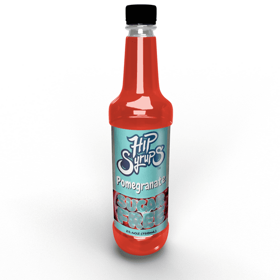 Hip Syrups Pomegranate Sugar Free Simple Syrup, 25.4 fl oz
