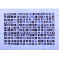 thumbnail image 1 of Ahgly Company Indoor Rectangle Abstract Blue Contemporary Area Rugs, 8' x 12', 1 of 4