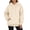 Beige, variant on Bibifish Womens Hoodies Casual Solid Color Long Sleeve Drawstring Pullover Tops Spring Fall Comfy Pocket Stylish Commuter Sweatshirts