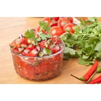 Fresh Hot Raw Salsa with Tomatoes, Onions, Chili and Cilantro, Unframed Photographic Print Wall Art by Olgany Sold by Art.Com