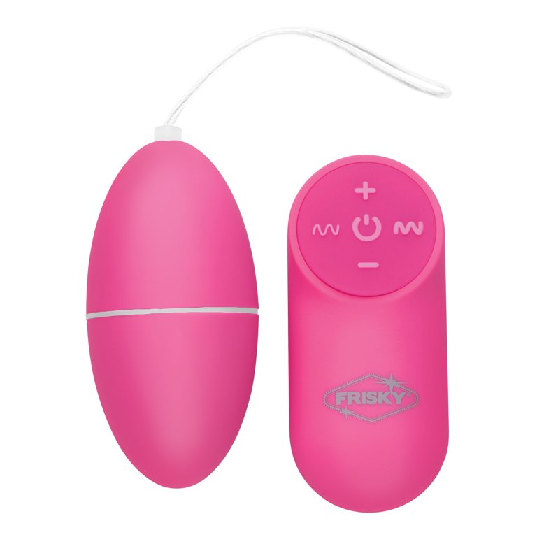Frisky Scrambler 28x Vibrating Egg W/ Remote Pink - Walmart.com