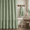 Green, variant on NixiYa White Farmhouse Shower Curtain Ruffle Linen Shower Curtain for Bathroom 72"x 72"