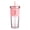 Clear, variant on 700ML Insulated Travel Tumbler Reusable Clear Acrylic Cup With Lid Straw Double Wall Leakproof Durable Lightweight