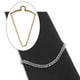 thumbnail image 3 of Collar de acero inoxidable para hombre, cadena de eslabones gruesos, broche de lazo elegante, 3 of 9