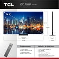 thumbnail image 2 of TCL 75" Class QM8K Series QD-Mini LED QLED 4K UHD Smart Google TV (NEW, 2025) - 144Hz, Local Dimming, CrystGlow WHVA Panel - 75QM8K, 2 of 23