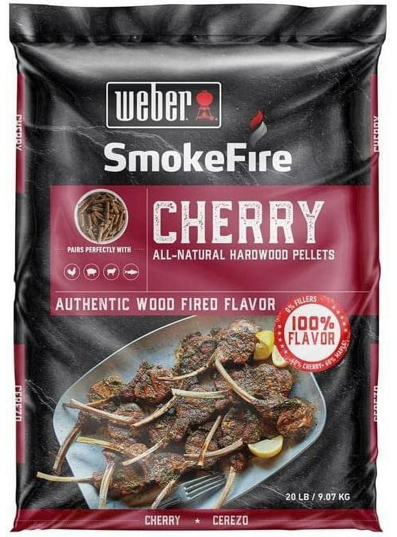 Weber SmokeFire Cherry Hardwood Pellets 20 lb. - Case of: 1;
