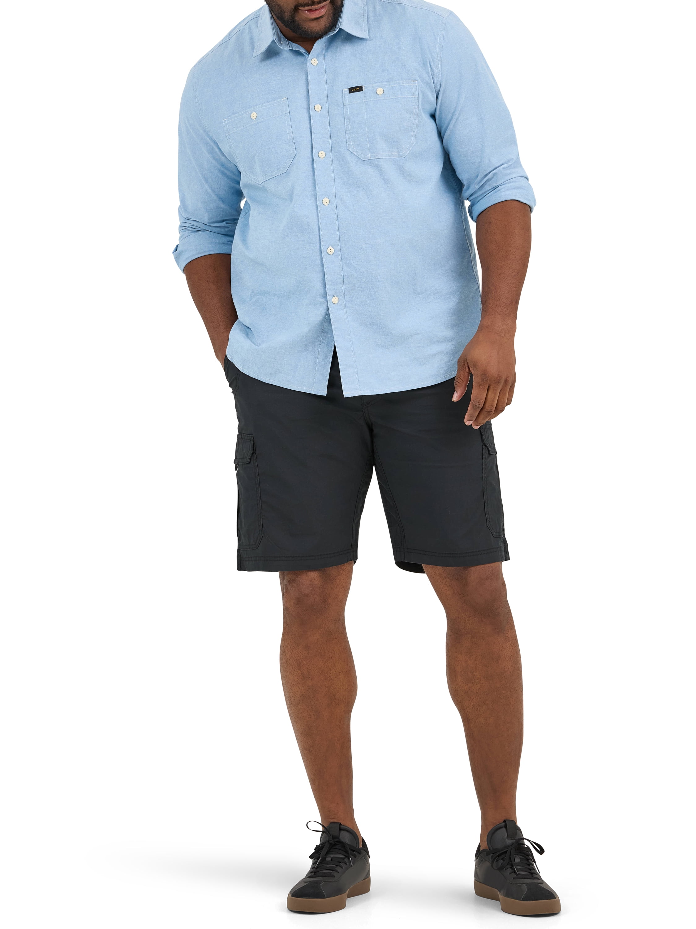 Lee Big Men's Extreme Motion 10" Crossroad Cargo Short, Sizes 42-60
