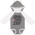 thumbnail image 3 of Inktastic Breast Cancer Awareness Month Saying Boys or Girls Long Sleeve Baby Bodysuit, 3 of 5