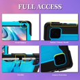 thumbnail image 5 of JBuwsdan for Urao X109 Tablet 10.1 Inch Tablet Case,Shockproof Heavy Duty Built-in Kickstand with Shoulder Strap Case for Urao X109 Android 16 Tablets 2026(Black/Blue), 5 of 7