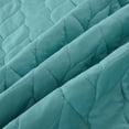 thumbnail image 5 of MarCielo 3 Piece Lightweight Bedspread Quilt Set Microfiber Quilt Bedspreads Bed Coverlet Set Prewashed Leaf (Teal, Queen), 5 of 6
