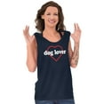 thumbnail image 5 of Cute Dog Lover Heart Pet Parent Owner Tank Top Tee Shirt Women Brisco Brands S, 5 of 6