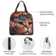 thumbnail image 4 of Disketp Flower Crown Cat for Insulated Lunch Bag for Women and Men, Perfect for Work, Hiking, Picnic, 4 of 8