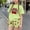 Green, variant on Girls Summer 2 Piece Outfits Floral Cute Short Sleeve and Elastic Waist Shorts Kids Clothing Set Purple Size 5T Purple Size 5T