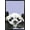 Black Framed Version, variant on Snowtap - Panda Photobomb Wall Poster, 14.725" x 22.375"