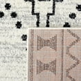 thumbnail image 6 of SAFAVIEH Tulum Roland Geometric Area Rug, 8' x 10', Black/Ivory, 6 of 8