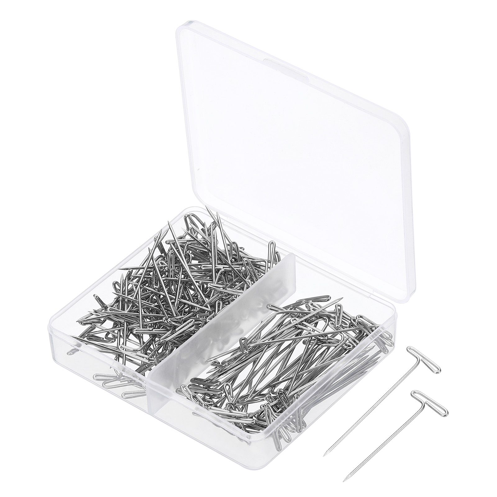 Uxcell T Pins, 1 Inch, 1.5 Inch Straight T Pins for Home, Office