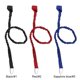 thumbnail image 5 of 2p Kayak elástico Paddle Leash Caña de pescar Cuerda de amarre con gancho Negro Likrtyny Deportes al aire libre Salida diaria Juego de fiesta, 5 of 9