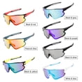 thumbnail image 2 of Gafas de sol con 2 lentes intercambiables UV400 Gafas de sol deportivas MTB Gafas de bicicleta de carretera para hombres Mujeres Correr Conducir Pesca Béisbol Golf, 2 of 7
