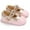 Pink, variant on Zupora Toddler Baby Girl PU Buckle Crib Shoes Spring Autumn Infant Soft Sole Rivet Walking Dress Cradle Shoe Prewalkers