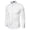 White, variant on Men's Matching Tie Included Slim Fit Long Sleeve Dress Shirt, Formal Top, Business Meeting Wedding Daily Commute Formal Attire White XXXL