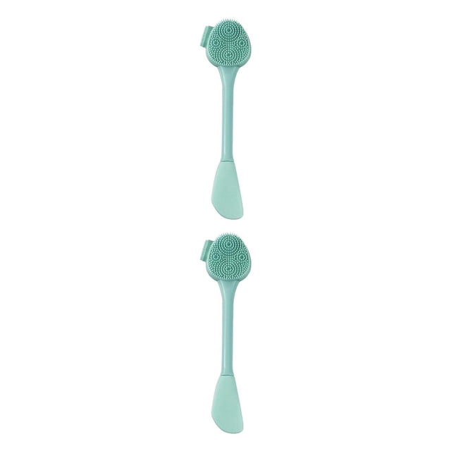 Soidarity Cepillo limpiador Facial de silicona de doble cara, cepillo de de masaje Facial para el cabello , removedor de espinillas, herramienta Type2 NO2